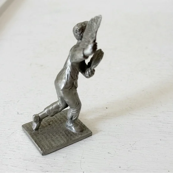 Vintage Chinese Fan Dancer Selangor Pewter - Picture 6 of 11